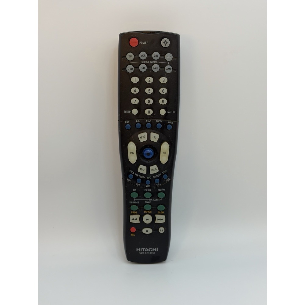 Hitachi Model: CLU-5713TSI,‎ Remote Control, Tested Works, Used